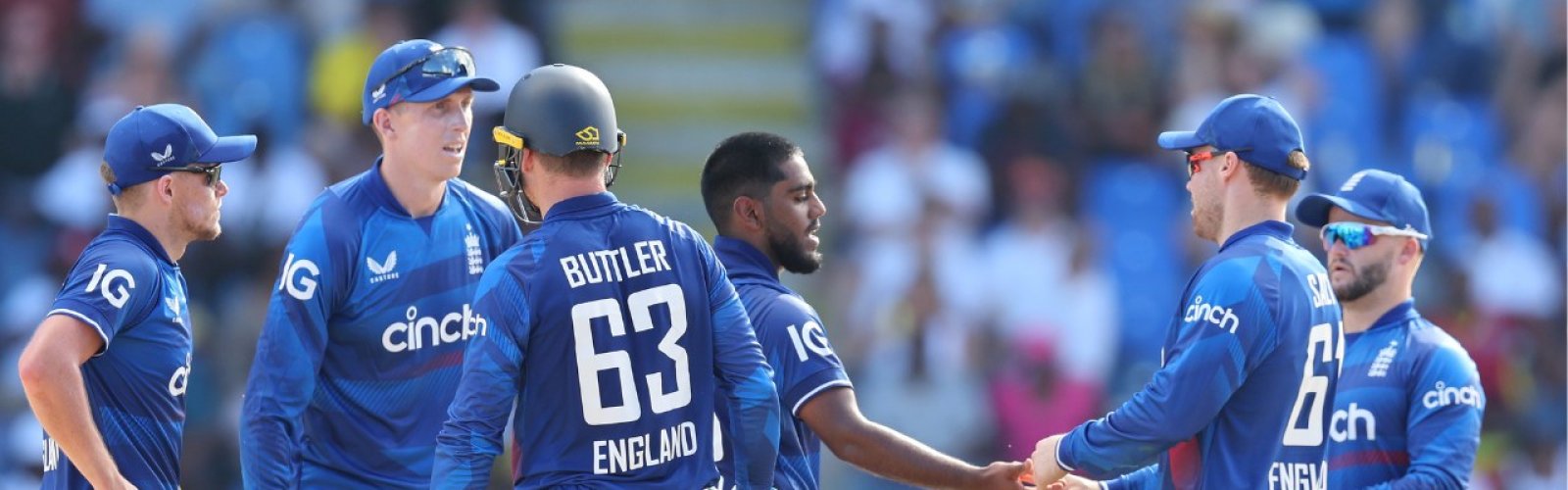 All 3 ODI's & 5 T20s West Indies v England package Gullivers Sports